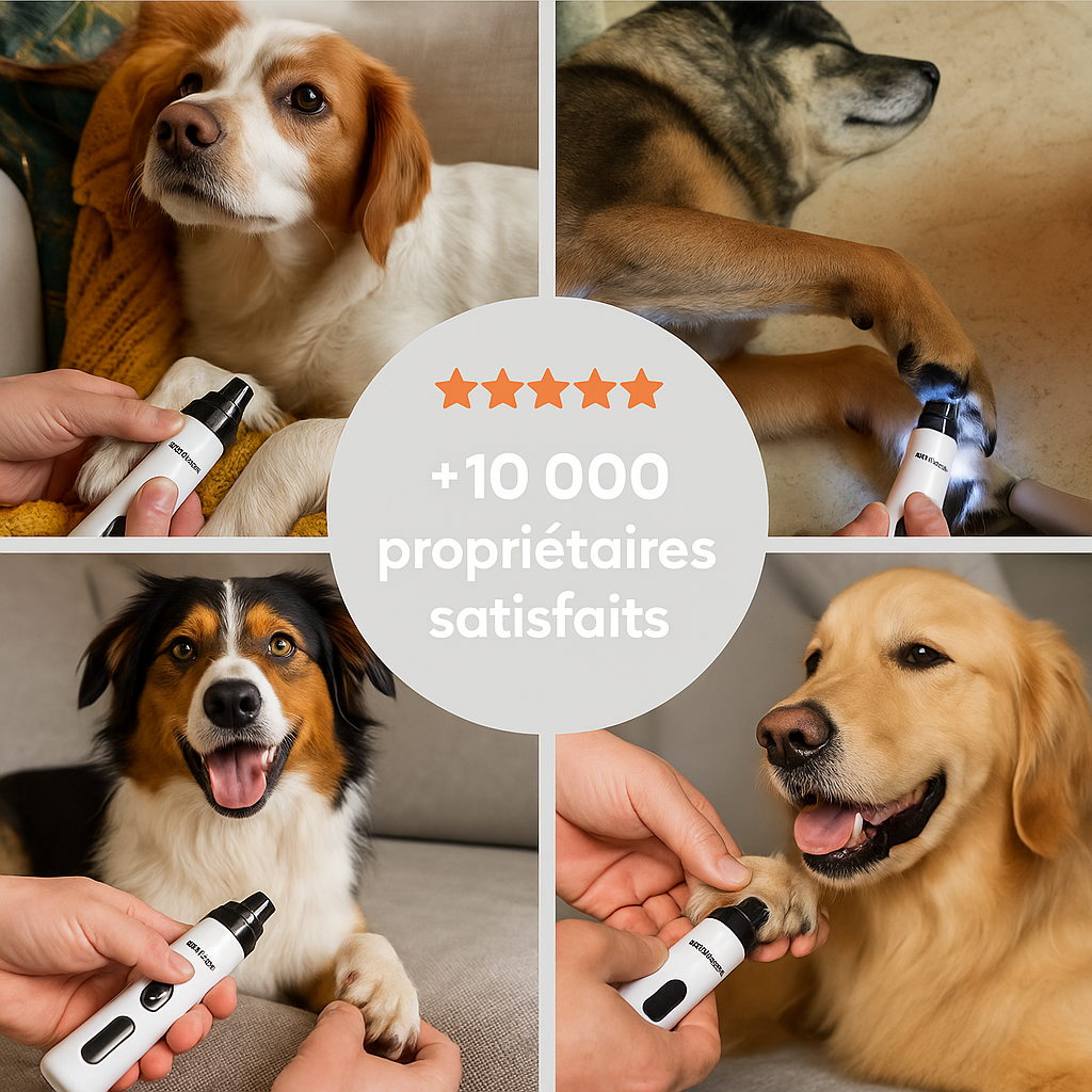 PattesDouces™ — Lime à ongles électrique