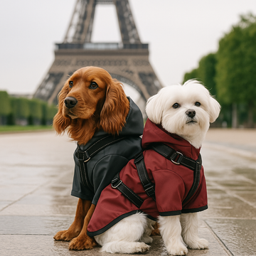 Le Woof Woof™ – Manteau Harnais Imperméable