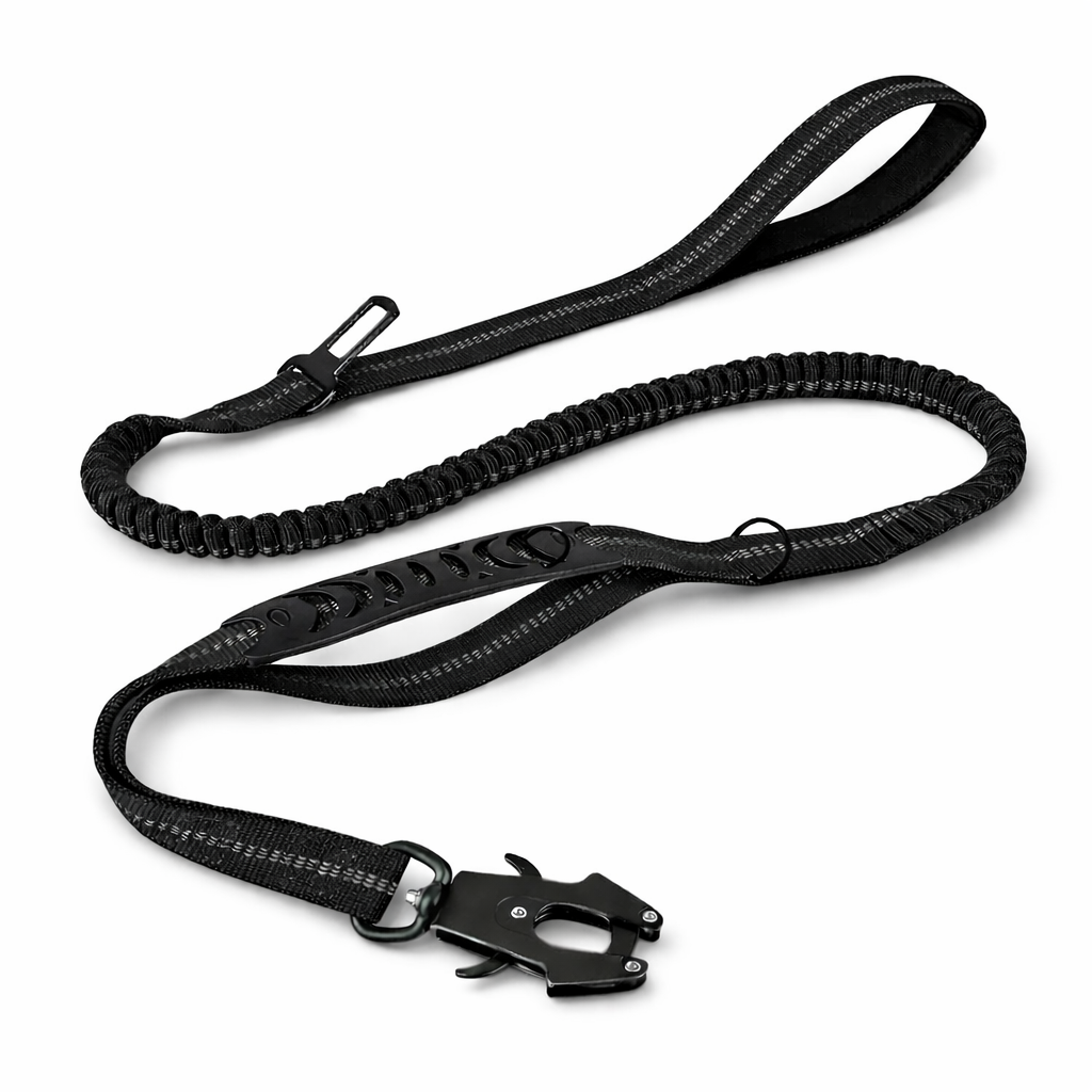 Laisse Amortisseur™ — Anti-À-Coups pour Chien