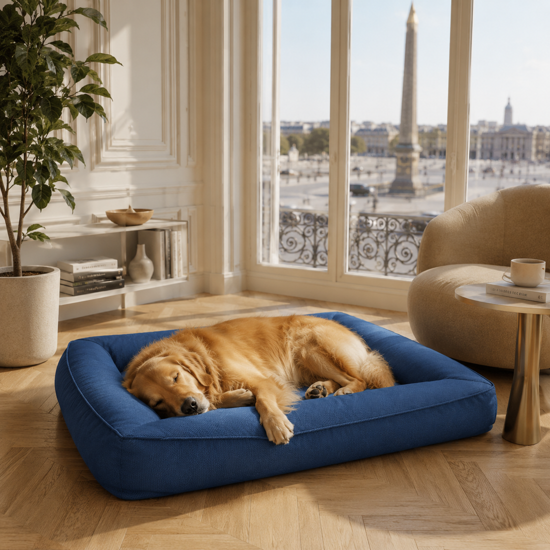 Le Bouclier Articulaire™ — Lit/Panier pour chien orthopédique