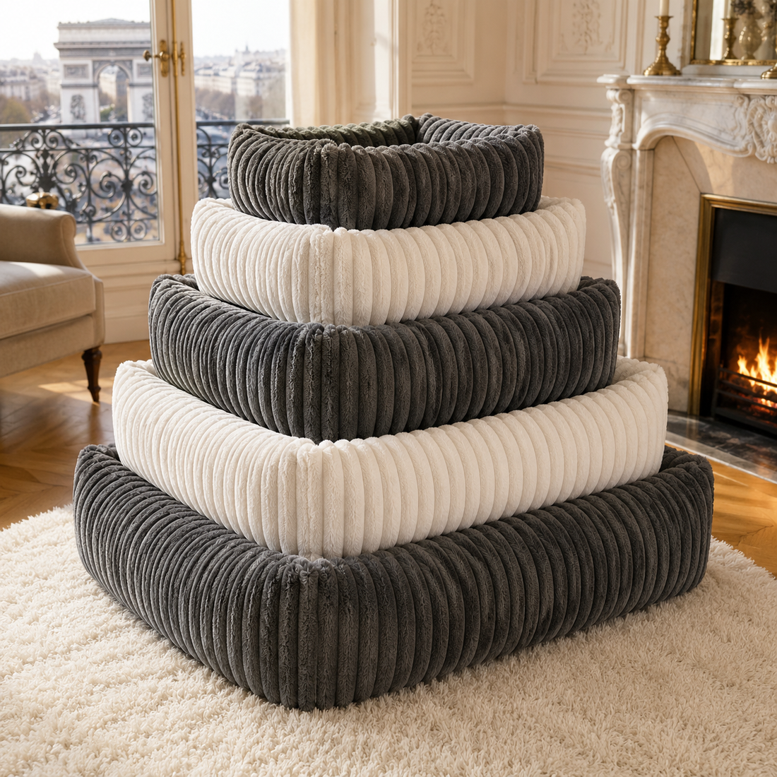 Le Nuage Cocoon™ — Lit/Panier pour chien orthopédique