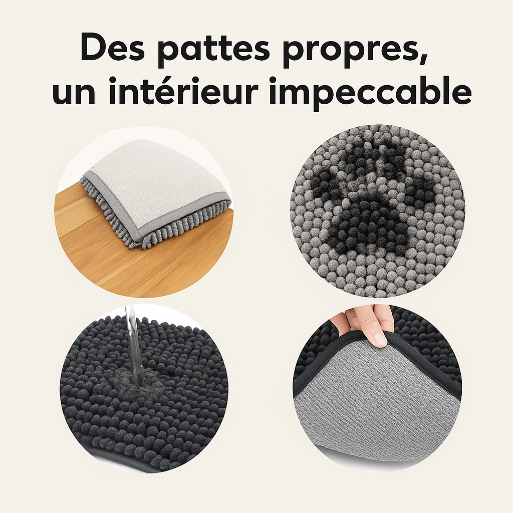 JoliPattes™ — Tapis absorbant